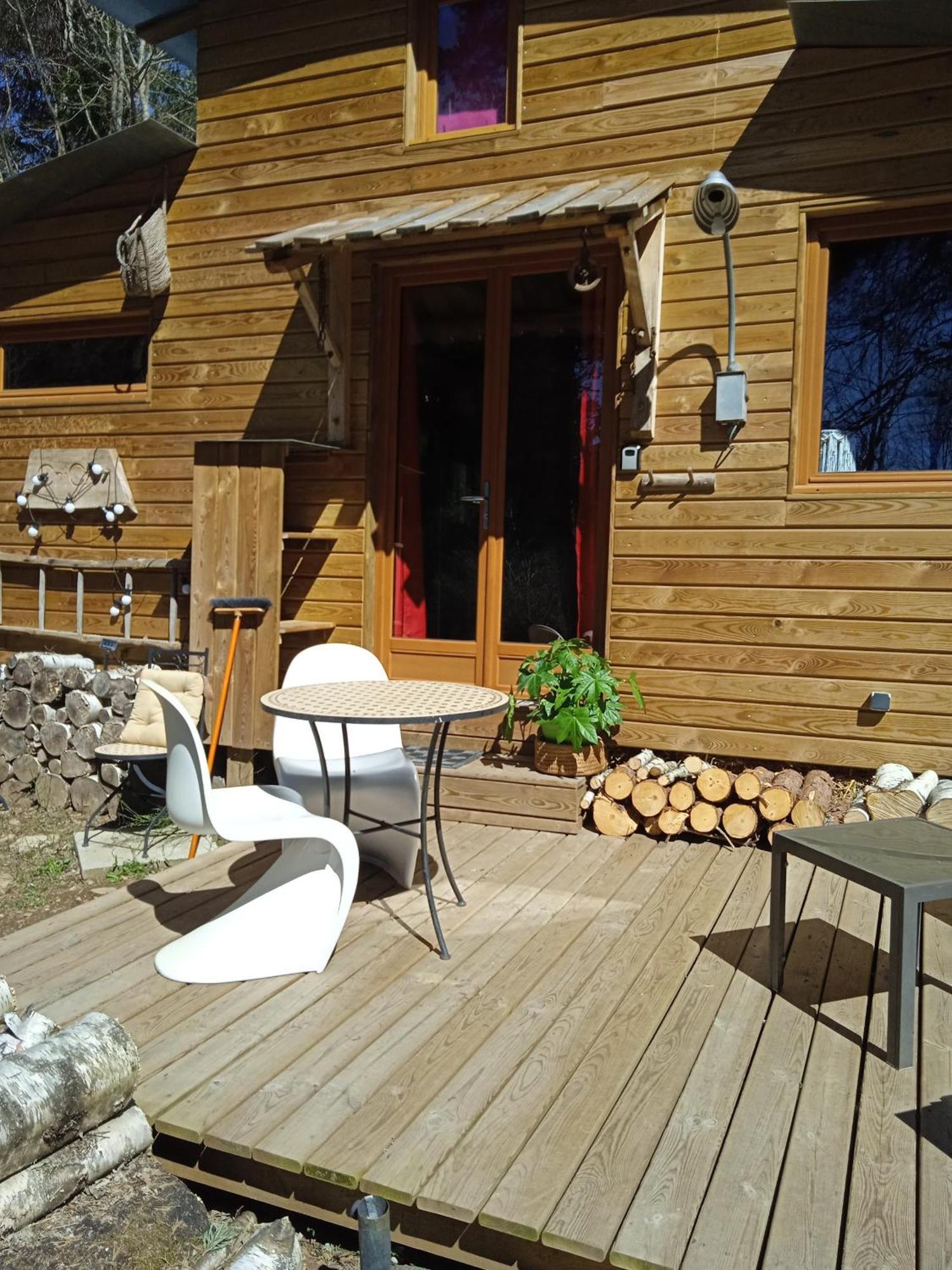 Chalet Libellule Domaine De La Mamounette Champclause Экстерьер фото