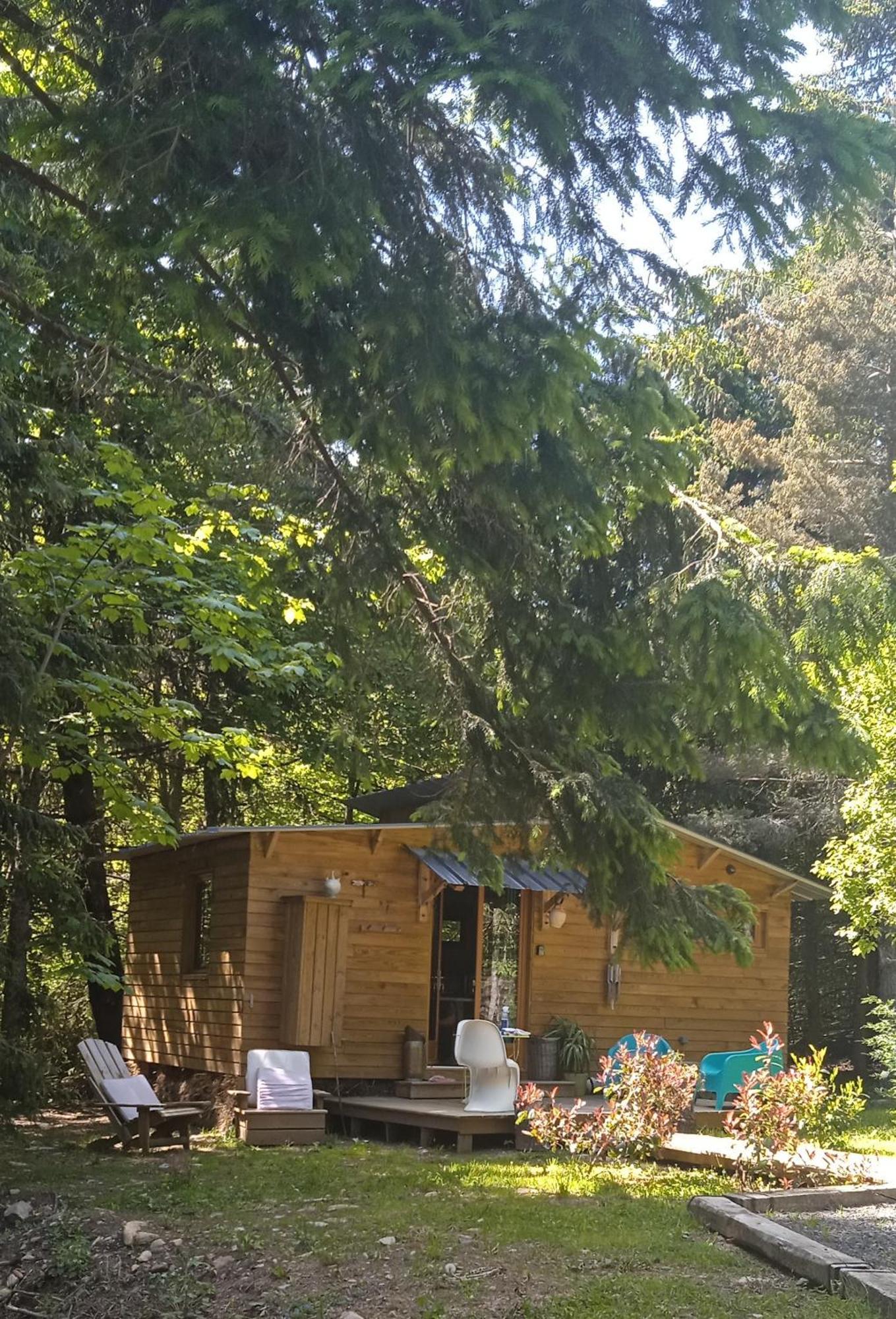 Chalet Libellule Domaine De La Mamounette Champclause Экстерьер фото