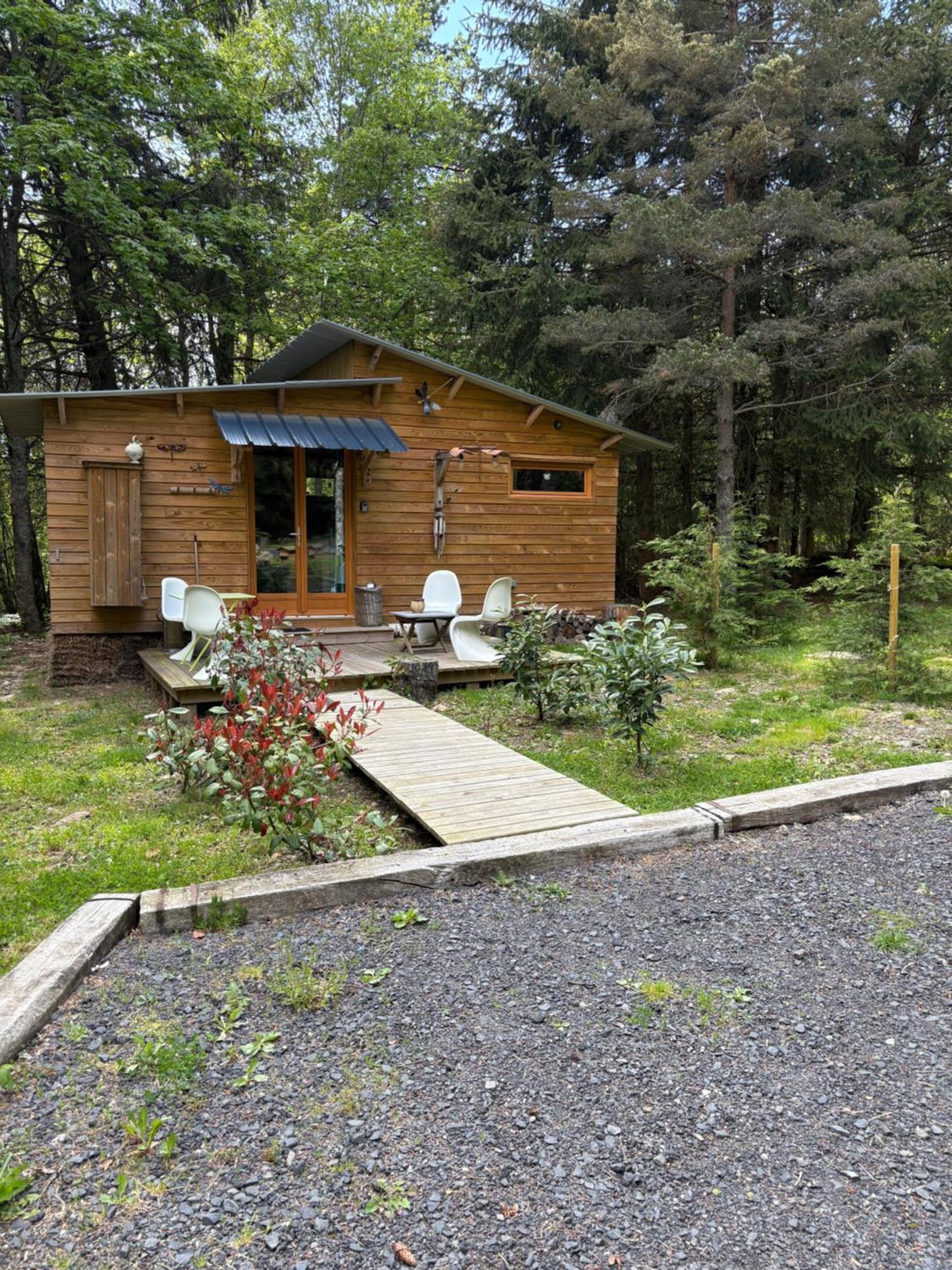 Chalet Libellule Domaine De La Mamounette Champclause Экстерьер фото