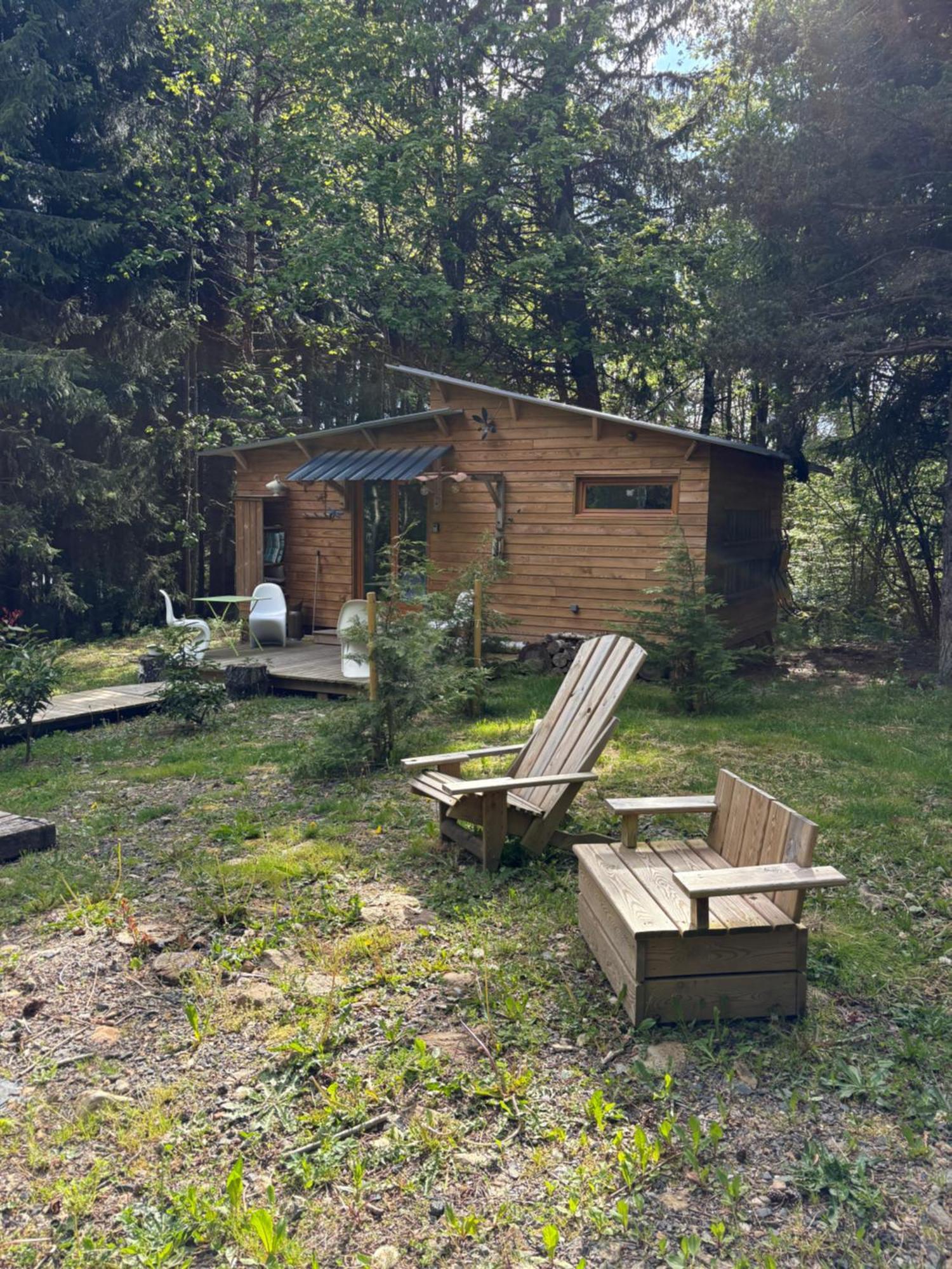 Chalet Libellule Domaine De La Mamounette Champclause Экстерьер фото